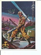 1° Reggimento Genio cartolina Umberto Boeri editore - Roma