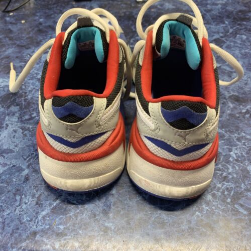 puma rs-x size 7c red white and blue preowned great shape! - Picture 3 of 6