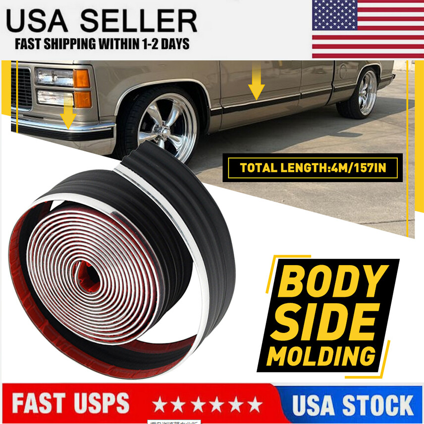 Car Roof Weather Windshield Rubber Seal Molding Trim Cover 88-98 For Chevy/GMC