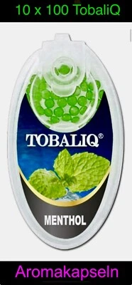 1000 TOBALIQ Aromakapseln 🔥 Kugeln Kapseln Klick Filter wie Hoffmann Aroma King