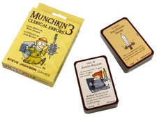Munchkin 3: Clerical Errors Card Game Expansion Steve Jackson Games SJG 1416