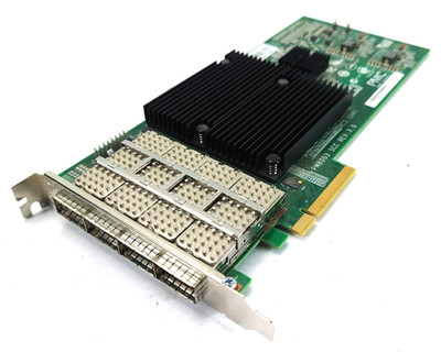NetApp X2065A-R6 Quad-Port 6Gbps SAS QSFP PCIe x8 HBA 111-00341+B0 PM8003 SCC