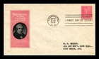 DR JIM STAMPS US COVER WILLIAM H HARRISON PRESIDENTIAL SERIES FDC IOOR CACHET
