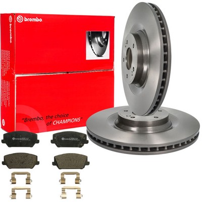 BREMBO Bremsscheiben 345mm Bremsbeläge Vorne für HYUNDAI i30 PDE