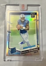 2023 Optic - Rated Rookie On Card Auto /75 Anthony Richardson #247 SEALED. rookie card picture
