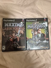 😮🔥Maximo: Army of Zin & Maximo Ghosts to Glory (PlayStation 2, PS2) No Manuals