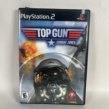 PlayStation 2 Top Gun Combat Zones Sony PS2 Complete CIB Original Manual Case
