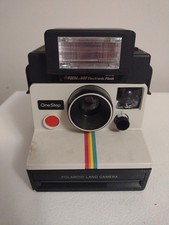 Vtg Rainbow polaroid one step Focal 600 Land Camera For Parts/Restoration