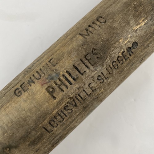 Louisville Slugger 125 Wooden Bat Genuine M110 Phillies Powerized - Picture 4 of 4