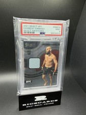 2021 Select UFC Khamzat Chimaev Select Swatches /149 PSA 9