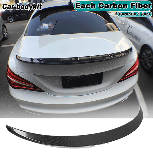 Carbon Spoiler Heckspoiler Flügel Lippe Passt für Benz W117 C117 CLA200 CLA250  - Bild 1 von 13