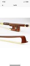 High quality 4/4 Size Advanced Pernambuco performance Violin Bow Snakewood Frog