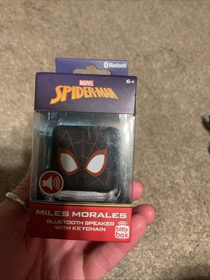 Marvel Spider Man Bitty Boomers Keychain with Bluetooth Speaker