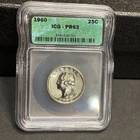 1960 Washington Quarter Type B Reverse Variety FS-901 MS63