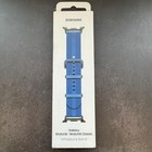 Genuine Samsung Athleisure Band Strap for Galaxy Watch 8 | 8 Classic - M/L Blue
