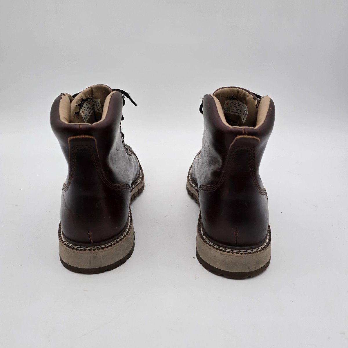 Timberland Boots Mens Size 9 Red Hiking 7 Eyelet Defender  display picture 2