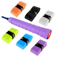 Ymapinc 6 Pcs Professional Grip Tape Anti Slip Perforated Absorbent Tennis