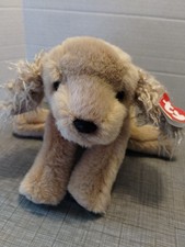 Ty Classic Corky c*cker Spaniel Dog Plush w Ear Hang Tag 10" 1996 Vintage