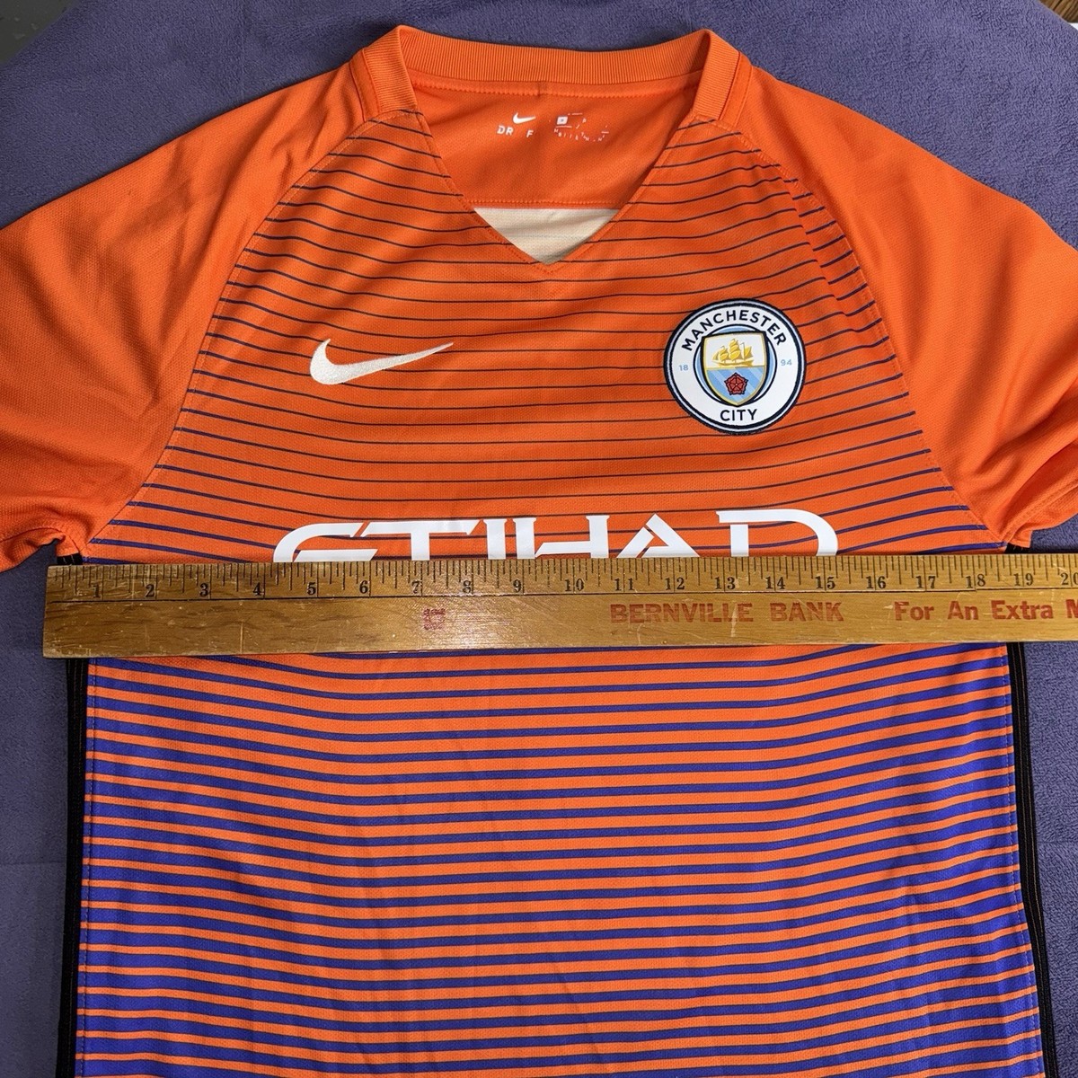 Maillot Manchester City Extérieur 2016/17 – Kompany #4 – Nike – Taille L