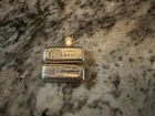 RARE!! TWO!! Vintage Phoenix Precious Metals 1 Troy Ounce .999 Fine Silver Pours