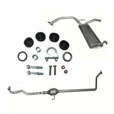 Auspuff + Anbausatz für Citroen C1 Peugeot 108 Toyota Aygo  Bj. ab 04/2014-> Neu