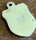 Vintage Wiesbaden Germany 800 Silver Enamel Shield Charm ESJ — photo 9