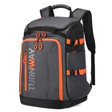 Ski/Snowboard Boot Bag/Skating Bag  Excellent for Store and Grey-Orange