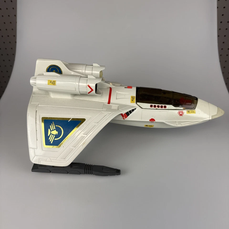 Barco de colección Captain Power Jet XT-7 1986 Mattel blanco - NO PROBADO Foto 3 de 4