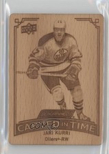 2023-24 Upper Deck Engrained Carved in Time Jari Kurri #CT-29 HOF k4s
