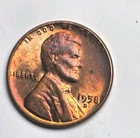 1958-D Lincoln Wheat Cent — photo from another recent sale