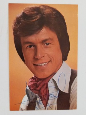 Freddy Breck - pop singer - original autograph - approx. 14.5x9.5cm - autograph