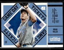2017 Panini Contenders Draft Picks #2 Brian Miller Game Day Tickets 3802I
