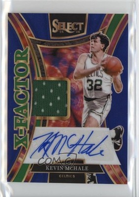 2024-25 Panini Select Blue Prizm 10/49 Kevin McHale #XMS-MCH Auto HOF uk2