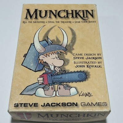 Munchkin Card Game Lot (Base with several expansions Hundreds More Cards!