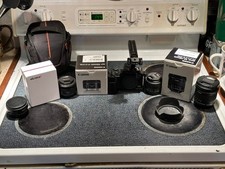 Canon EOS M50 Mark II - Camera and Lenses + Case and Accessories