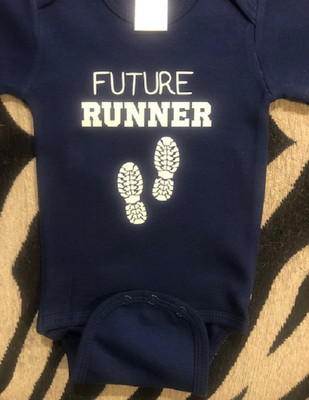 Future Runner one piece infant jogger 2026 running baby onesie   bodysuit shirt