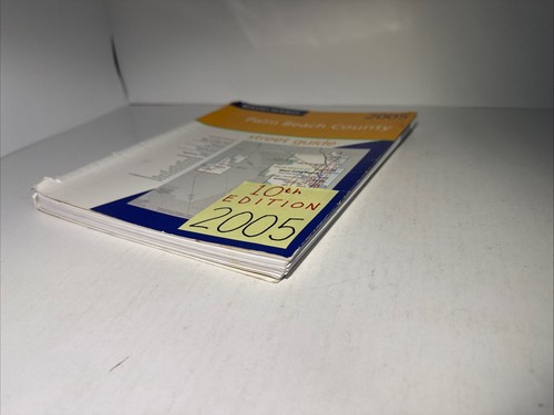 Palm Beach County Florida Street Guide 2005 Rand McNally Atlas Boca Raton FL Map - Picture 16 of 17