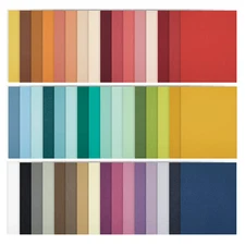 Spellbinders ColorWheel Cardstock 8.5 x 11 - Full 48, 1/each, CSA-001