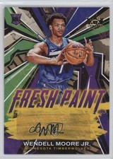 2022-23 Panini Court Kings Fresh Paint 188/199 Wendell Moore Jr #FP-WMM Auto 6k2