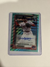 2025 Topps Chrome - Auto Mickey Gasper #RA-MG Aqua Wave Refractor /199 (AU, RC)
