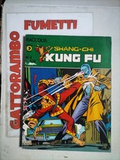 Raccolta Shang-chi n.4 (14-17-19) Maestro Del Kung Fu anno 1978-Ed. Corno Buono+