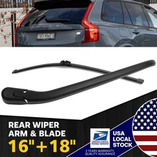 16" & 18" Rear Wiper Blade & Arm All season OEM Quality US All Season Set of 2