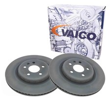 2x VAICO 325mm BREMSSCHEIBEN HINTEN passend für LAND ROVER DISCOVERY RANGE | V48