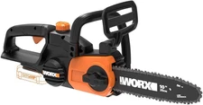 WG322 20V Cordless Chainsaw 10 Inch Auto Tension and Lubrication