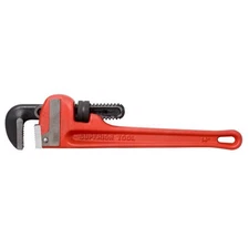 Superior Tool 2 in. Heavy Duty Pipe Wrench Red 1 pc