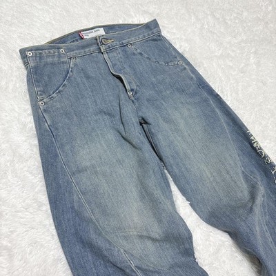 Rare Levi's Engineered Jeans Loose 28 Cinch Back Vintage Y2K Japan