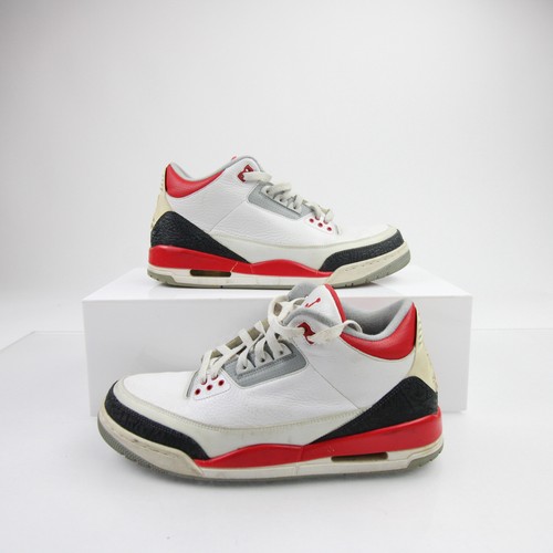 Air Jordan Basketball Shoe Men's White Used 11.5