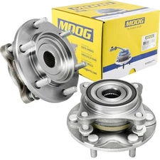 4WD MOOG Front Wheel Bearings Hub Set for 4Runner Tacoma FJ Cruiser GX460 10-21