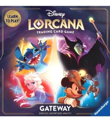 Disney Lorcana TCG: Gateway New Sealed Trading Card Game 