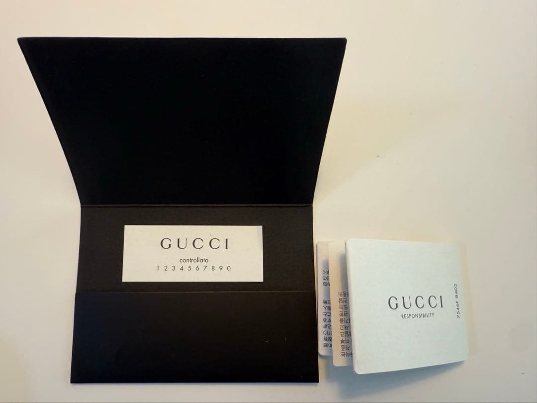 GUCCI Python Bifold Wallet Leather Snake Pattern … - image 10